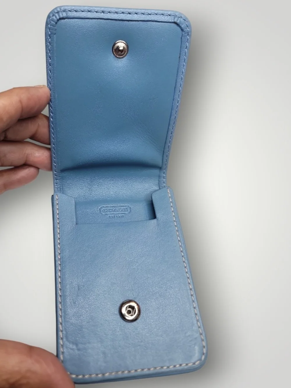 Coach light blue